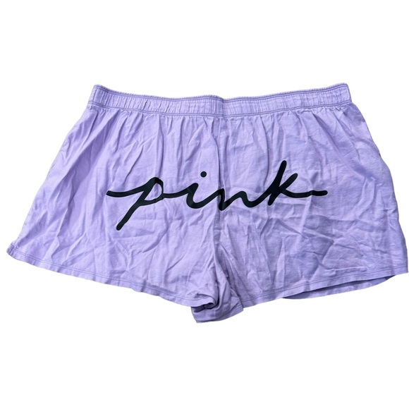 PINK Victoria's Secret Other - PINK Victoria’s Secret Lavender Lounge Shorts Sz XL
